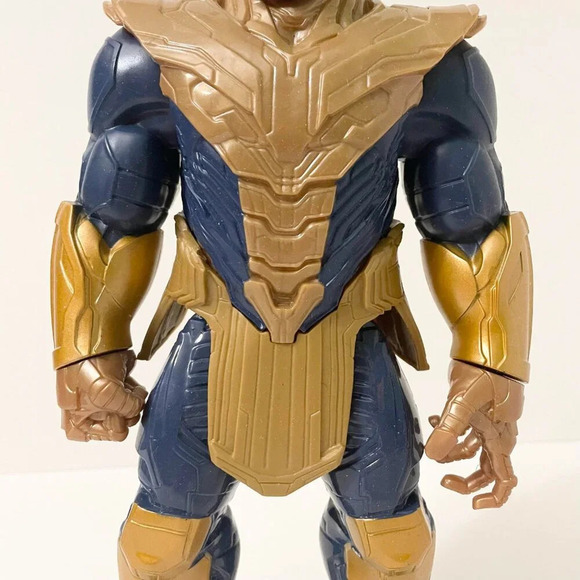Marvel Hasbro Avengers Titan Hero Series Thanos 11.5 Inch Tall Action Figure - Picture 3 of 16